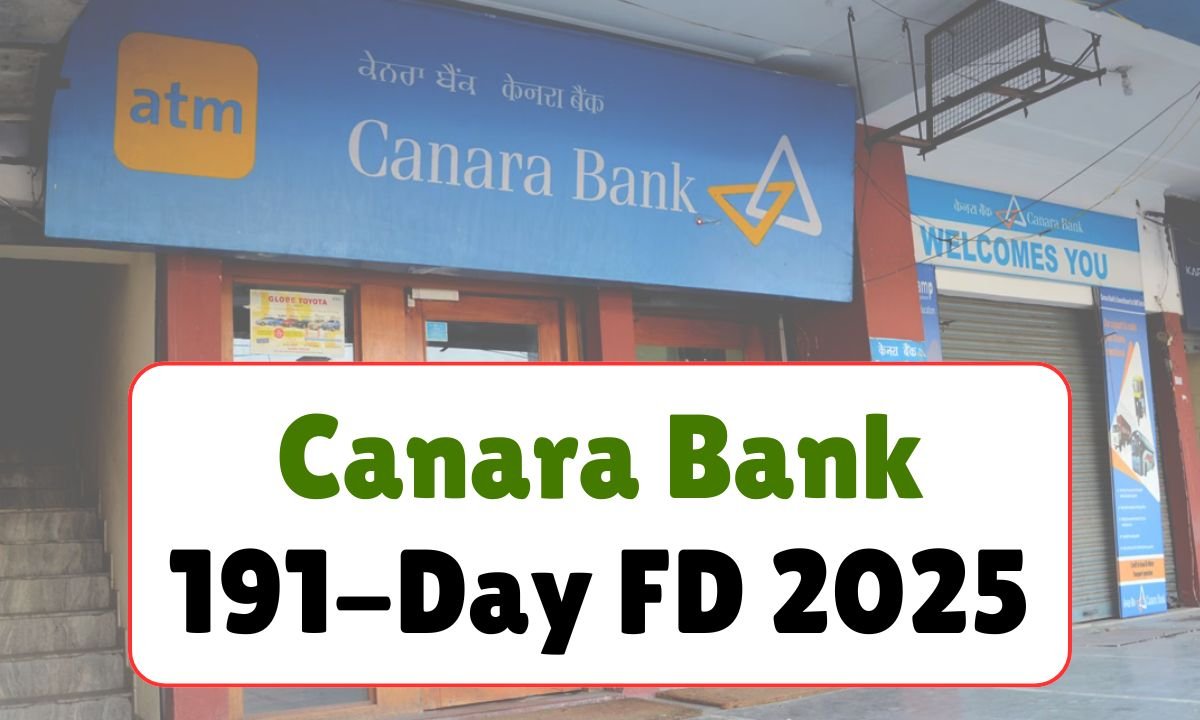 Canara Bank 191-Day FD 2025